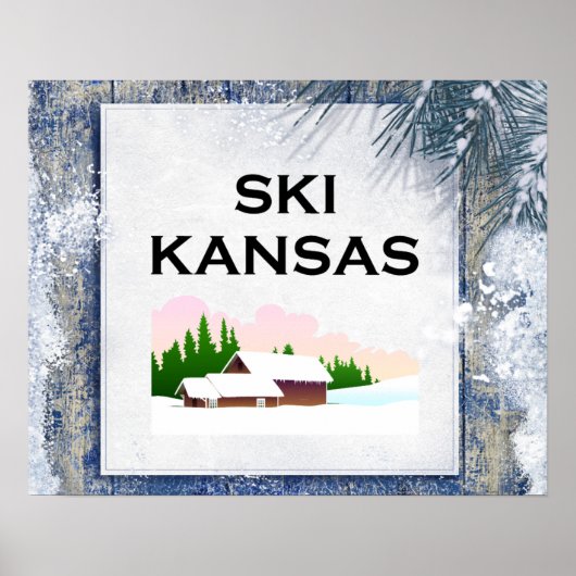 Poster TOP Ski Kansas (Devant)