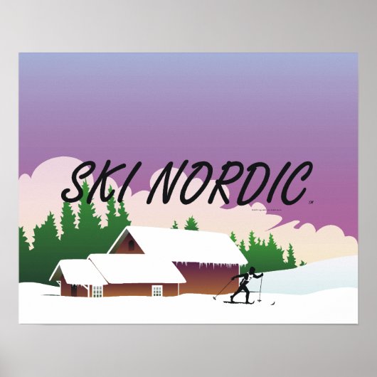 Poster TOP Ski nordique (Devant)