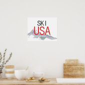 Poster TOP Ski USA (Cuisine)