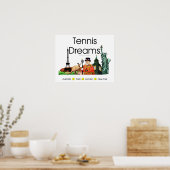 Poster TOP Tennis Dreams (Cuisine)