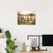 Poster TOP Tennis Old School (Bureau à domicile)