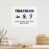 Poster TOP Triathlon (Cuisine)