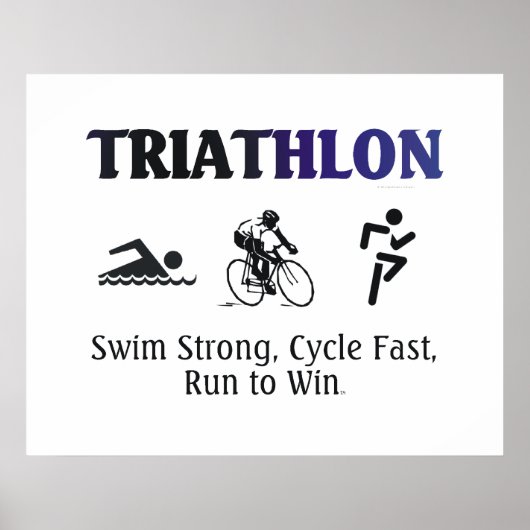 Poster TOP Triathlon (Devant)