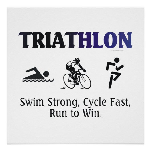 Poster TOP Triathlon (Devant)