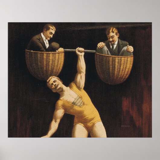 Poster TOP Weighlifting Old School (Devant)