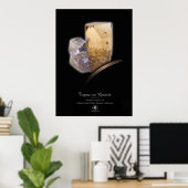 POSTER TOPAZ SUR QUARTZ (Bureau à domicile)