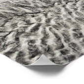 Poster Topographie du sable (Coin)