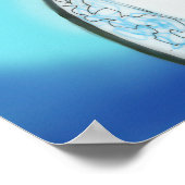 Poster Toppers de gâteau Mariage lesbien (Coin)