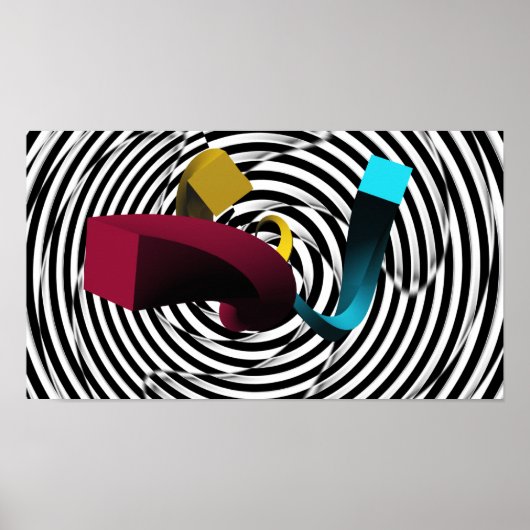 Poster tordu (Devant)