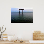 Poster Tori japonais flottant (Cuisine)