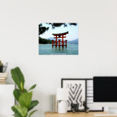 Poster Torii gate, Itsukushima Shrine, Japon (Bureau à domicile)