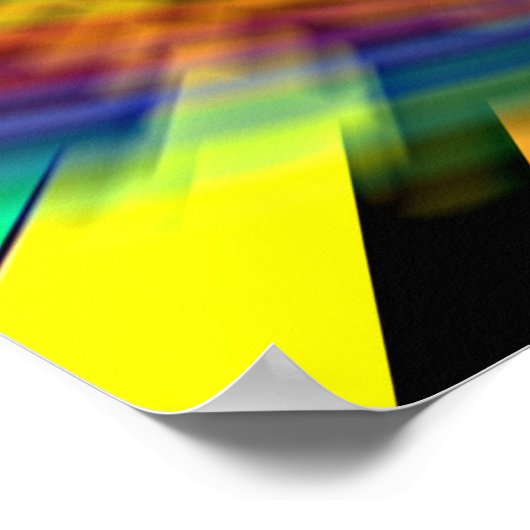 Poster Tornade arc-en-ciel (Coin)