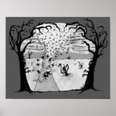 Poster "Tornade of Crows" (sans texte) (Devant)