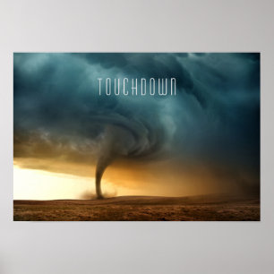 Poster Tornade Touchdown