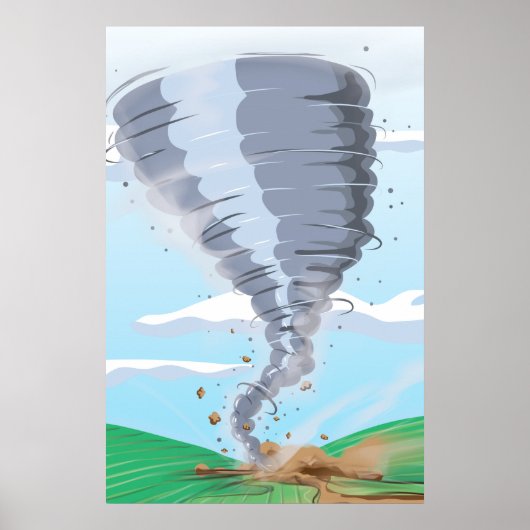 Poster Tornade Twister (Devant)