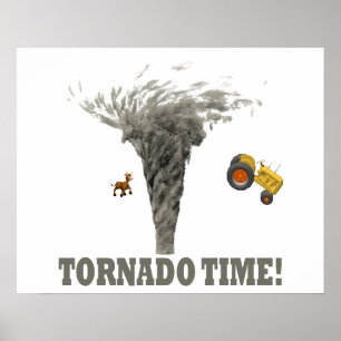 POSTER TORNADO TIME