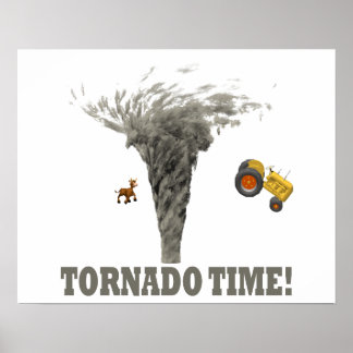 POSTER TORNADO TIME