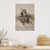 Poster Toro, Toro par Frederic Remington (Cuisine)