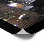 Poster Toronto à la nuit de la tour CN (Coin)