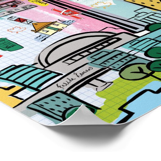 Poster Toronto, Canada (Coin)