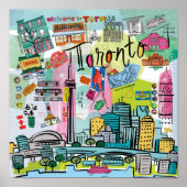 Poster Toronto, Canada (Devant)