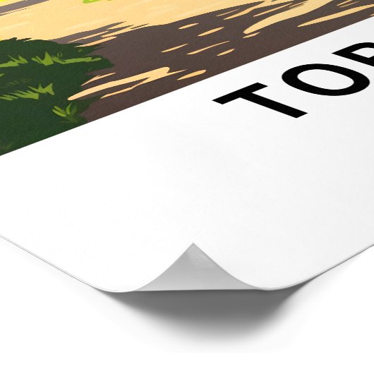 Poster Toronto - Canada - Imprimer (Coin)