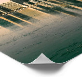 Poster Toronto Capitale de l'Ontario Canada City Skyline (Coin)