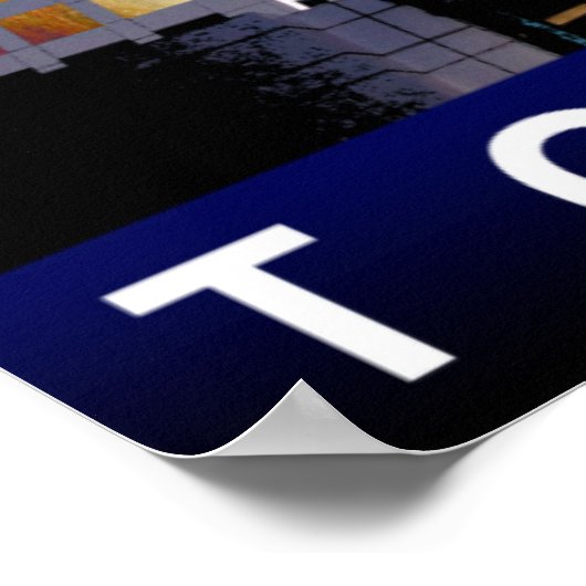 Poster Toronto en graffiti (Coin)