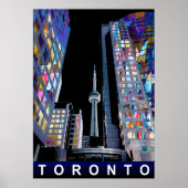 Poster Toronto en graffiti (Devant)