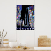 Poster Toronto en graffiti (Cuisine)
