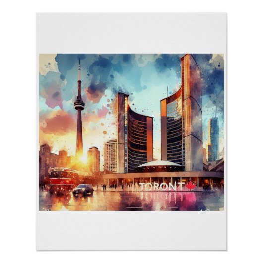 Poster Toronto la bonne, (Devant)