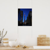 Poster Toronto Tower Night (Cuisine)