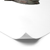 Poster Torosaurus Dinosaure (Coin)