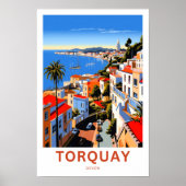 Poster Torquay Devon Imprimer (Devant)