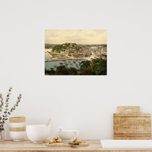 Poster Torquay I, Devon, Angleterre (Cuisine)