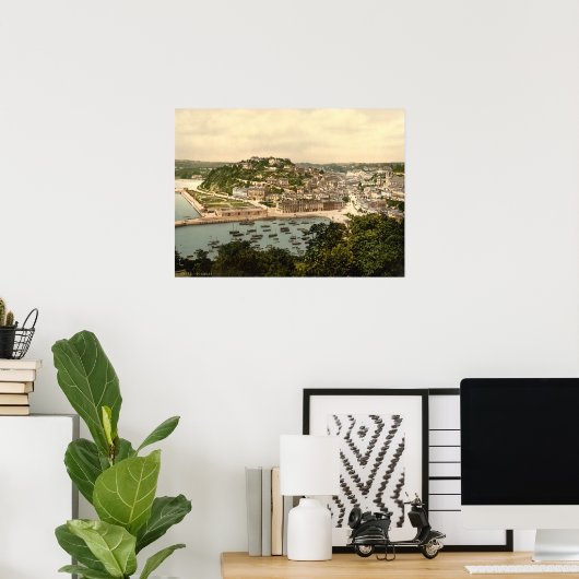 Poster Torquay I, Devon, Angleterre (Bureau à domicile)