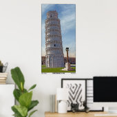 Poster Torre Pendente di Pisa (Bureau à domicile)