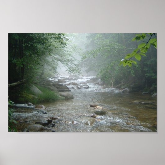 Poster torrent de brouillard (Devant)