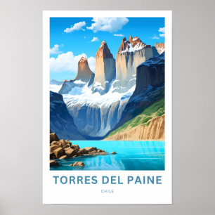 Poster Torres Del Paine Chile