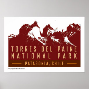 Poster Torres del Paine-Copie