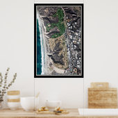 Poster Torrey Pines Golf Course Californie Satellite Cart (Cuisine)