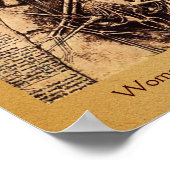 Poster Torse de la femme / Coeur et ses vaisseaux sanguin (Coin)