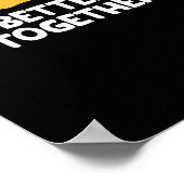 Poster Tortilla Chips And Salsa Better Together Cute Food (Coin)