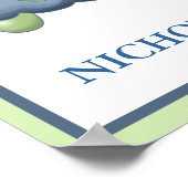 POSTER TORTTLE REEF TORTOISE NOM PERSONNALISÉ IMPRIMER (Coin)