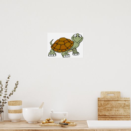Poster tortue (Cuisine)