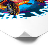 Poster Tortue 001 Shell Ouais ! (Coin)
