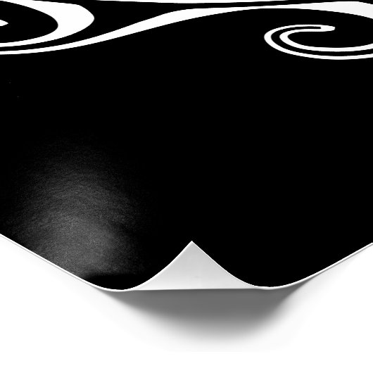 Poster Tortue blanche (Coin)