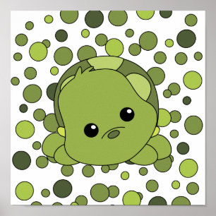 Poster Tortue Cutie Baby
