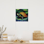 Poster Tortue de mer (Cuisine)