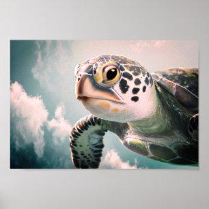 Poster Tortue de mer
